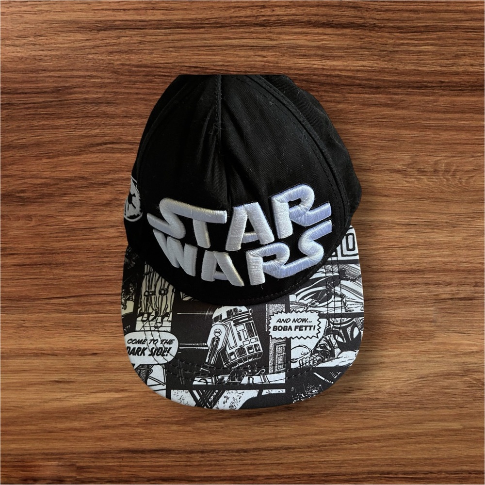 Star Wars Black and White Toy Cap